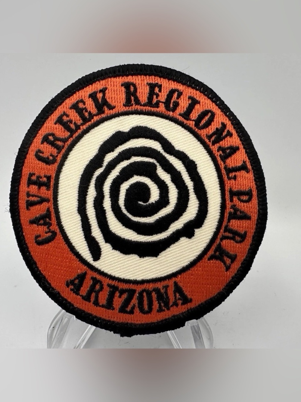 Cave Creek Recreation Park Arizona Round Embroidered Patch 3”